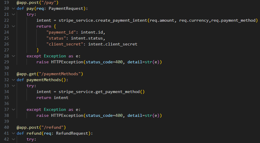 PoC Stripe + FastAPI
